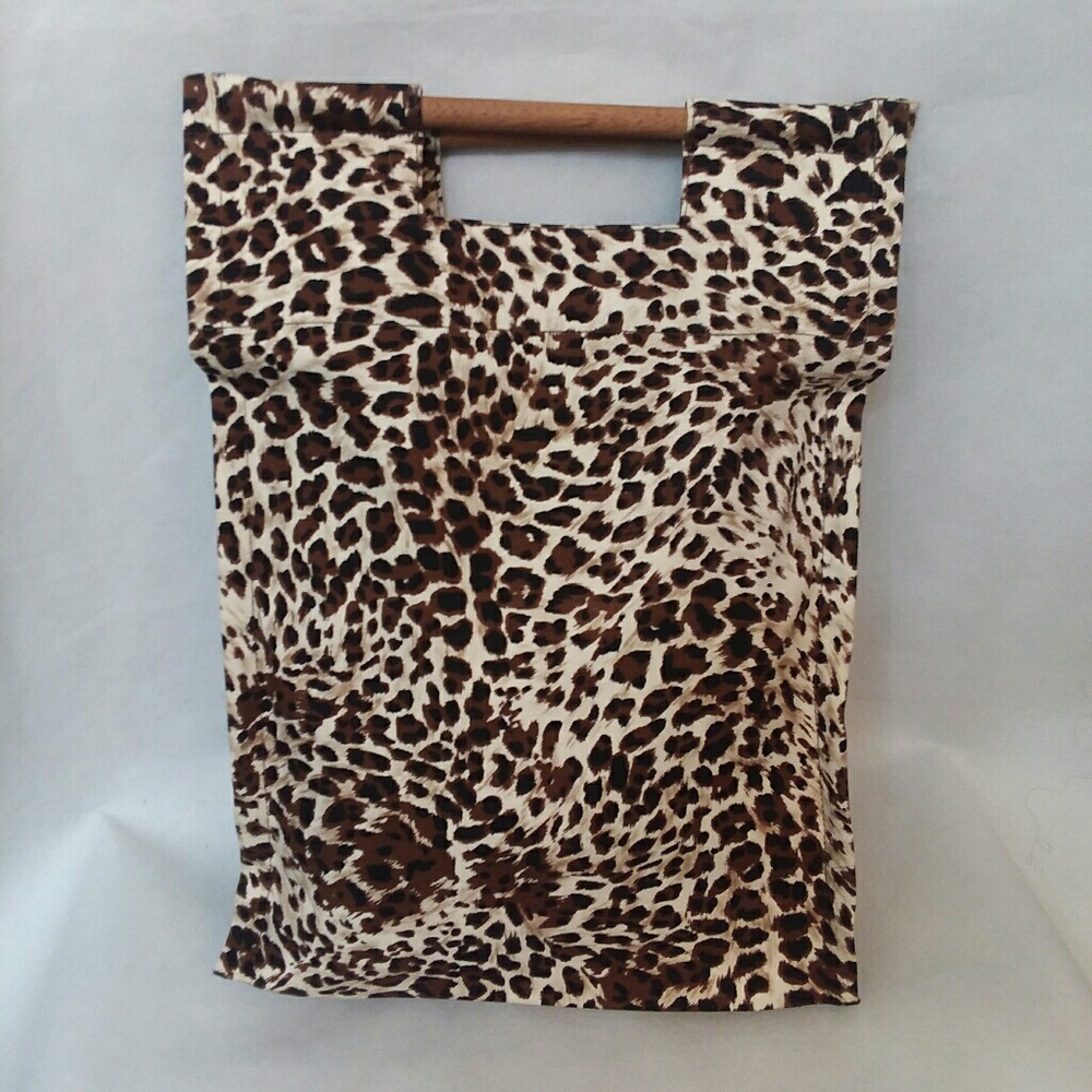 Lafayette 148 NY Animal Print Tote Bag Purse